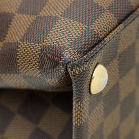 lv brompton|LOUIS VUITTON Damier Ebene Brompton 673248 .